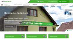 Desktop Screenshot of patriacredit.ro